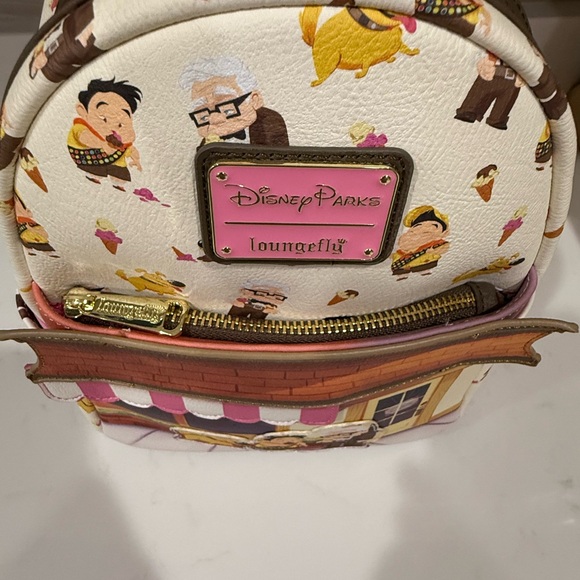 Loungefly Disney Parks Up Ice Cream Shop Mini Backpack 🆕🆕🆕 - Picture 7 of 11
